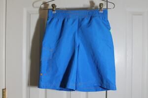 Columbia Boys' Royal Blue Solar Stream Boardshorts sz M NEW